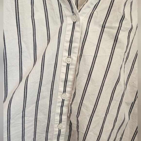 Levis Striped Peasant Top - Picture 3 of 6